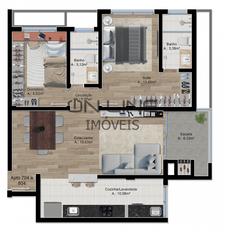 APARTAMENTOS NOVOS COM DOIS DORMITÓRIOS UMA SUÍTE, CHURRASQUEIRA E GARAGEM APARTAMENTOS NOVOS COM DOIS DORMITÓRIOS UMA SUÍTE, CHURRASQUEIRA E GARAGEM