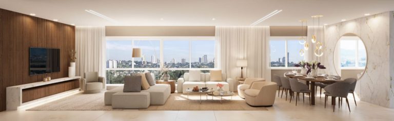 APARTAMENTO COM 3 DORMITÓRIOS, SENDO UM SUÍTE, DUAS VAGAS DE GARAGEM, NO VILA ROSA
