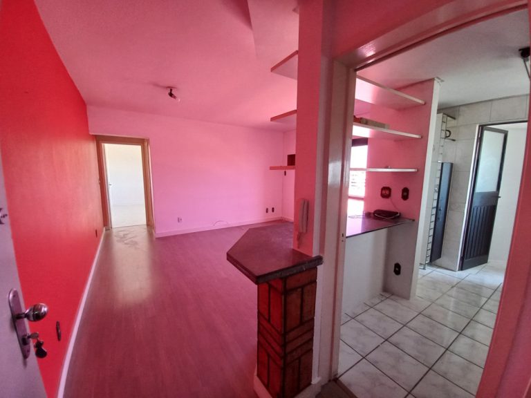 APARTAMENTO COM 1 DORMITÓRIO, UMA VAGA DE GARAGEM, NO CENTRO N.H