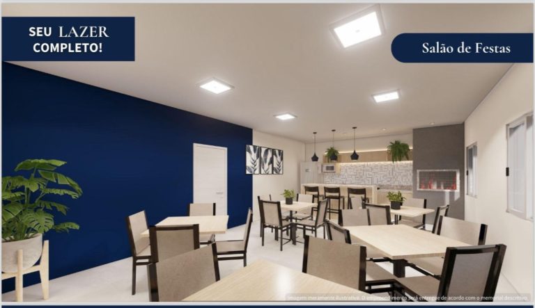 APARTAMENTO NOVO COM 2 DORMITÓRIOS, UMA VAGA DE GARAGEM NO VILA NOVA