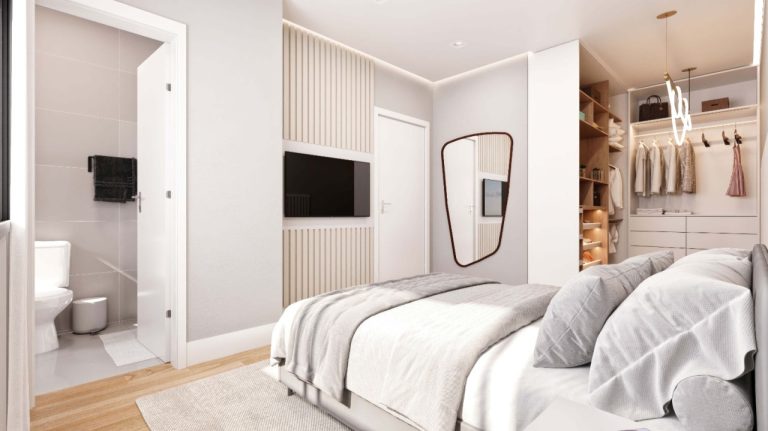 APARTAMENTO COM TRÊS SUÍTES, DUAS GARAGENS, NO VILA ROSA